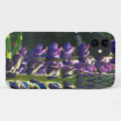 Spring Floral Paarse bloem Telefoon case (Achterkant (horizontaal))