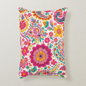 Spring Floral Paisley Accent Kussen (Voorkant(Verticaal))