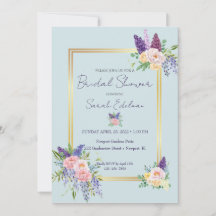Spring Floral Pastel Bridal Shower