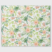 Spring Floral Pattern Cadeaupapier (Vlak)