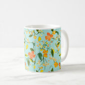 Spring Floral Pattern Koffiemok (Voorkant rechts)