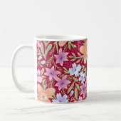 Spring Floral Pattern Koffiemok (Links)