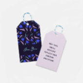 Spring Floral Pattern Lilac Cadeaulabel