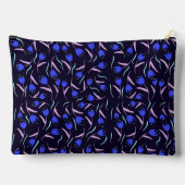 Spring Floral Pattern on Dark Blue Background Etui (Achterkant)