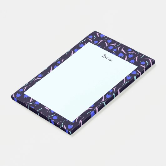 Spring Floral Pattern Post-it® Notes (Schuin)