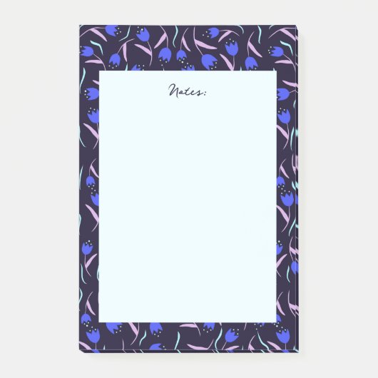 Spring Floral Pattern Post-it® Notes (Voorkant)