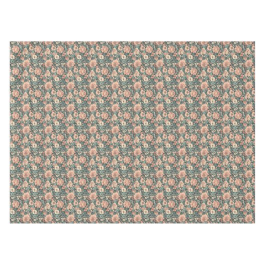 Spring Floral Pattern Tafelkleed (Voorkant (Horizontaal))