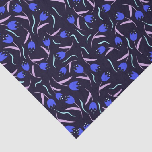 Spring Floral Pattern Tissuepapier (Detail)