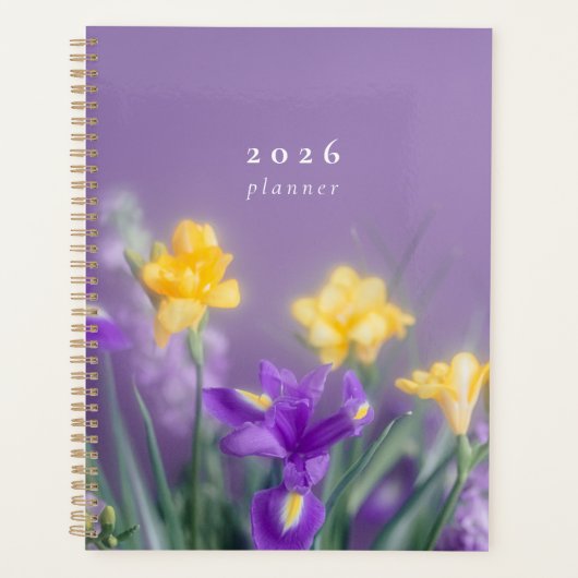 Spring Floral Planner (Voorkant)