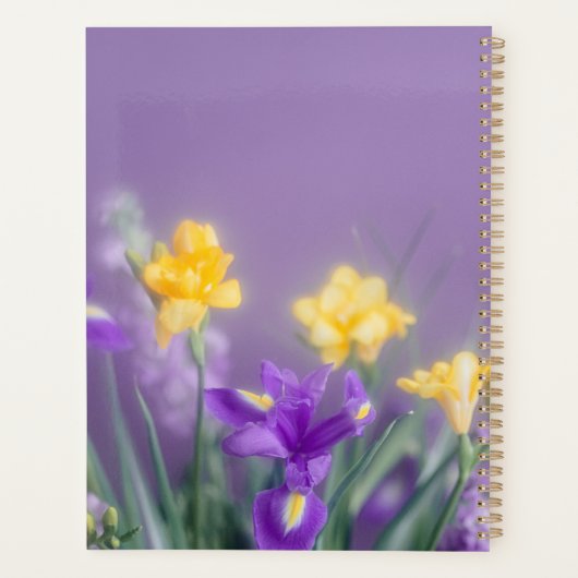 Spring Floral Planner (Achterkant)