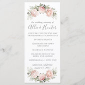 Spring Floral Programmakaart (Voorkant)