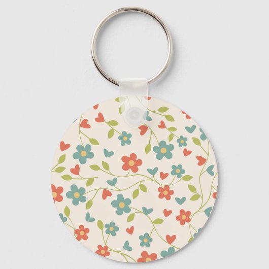 Spring Floral Sleutelhanger (Voorkant)