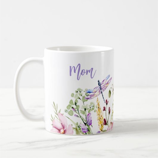 Spring Floral Specialized Ma Coffee Mok (Links)