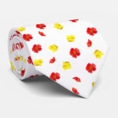 Spring Floral Stropdas (Opgerold)