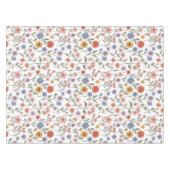  Spring Floral Tablecloth - Wildflower Printed  Tafelkleed (Voorkant (Horizontaal))