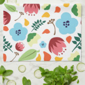 Spring Floral Theedoek (Gevouwen)