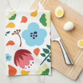 Spring Floral Theedoek (Quarter Fold)