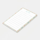 Spring Floral to Do List Post-it® Notes (Schuin)