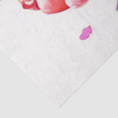 Spring Floral Tulips Tissue Paper Tissuepapier (Detail)