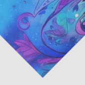 Spring Floral Tulips Tissue Paper Tissuepapier (Detail)