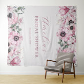 Spring Floral Vrijgezellenfeest | Achtergrond Wandkleed (In Situ (horizontaal))