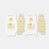 Spring Floral Waterverf Baby shower Favoriete Boxe Bedankdoosjes (Uitgevouwen)