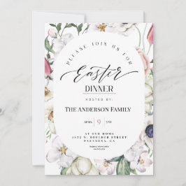 Spring Floral Waterverf Paasmakerij Kaart