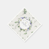 Spring Floral Waterverf Pasen Napkins Servet (Hoek)