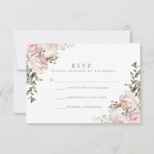 Spring Floral Waterverf RSVP