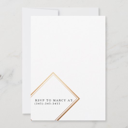 Spring Floral Waterverf | Verjaardagsfeestje Kaart (Achterkant)