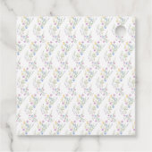 Spring Floral Wedding Arch Bedankjes Labels (Achterkant)