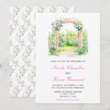 Spring Floral Wedding Arch