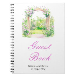 Spring Floral Wedding Arch Notitieboek