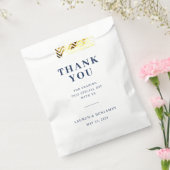 Spring Floral Wedding Bedankzakje (Gezegeld)