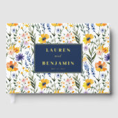 Spring Floral Wedding Gastenboek (Voorkant)