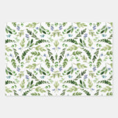 Spring Floral Wedding Inpakpapier Vel (Voorkant 2)