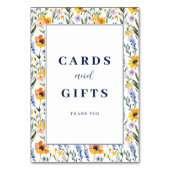 Spring Floral Wedding Kaart (Voorkant)