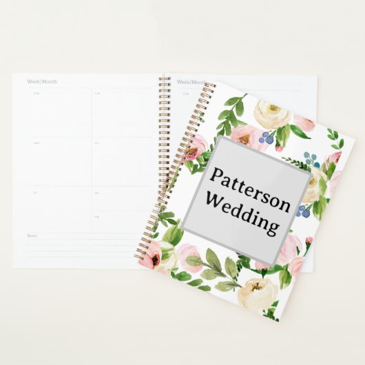 Spring Floral Wedding Planner (Display)