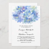 Spring Floral Wedding Uitnodiging (Voorkant / Achterkant)