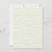 Spring Floral Wildflowers Personalized Stationery Bedankkaart (Achterkant)