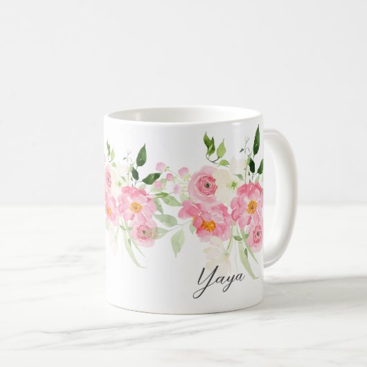 Spring Floral Yaya Koffiemok (Voorkant rechts)