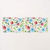 Spring Floral Yogamat (Achterkant (horizontaal))