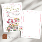 Spring Floral Ze is van het Market Vrijgezellenfee Kaart