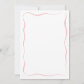 Spring Floral Ze is van het Market Vrijgezellenfee Kaart (Achterkant)