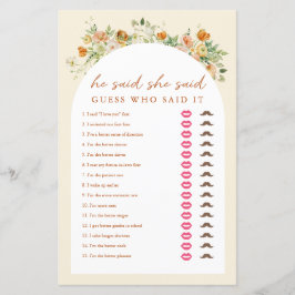 Spring Floral zei dat ze zei dat Vrijgezellenfeest