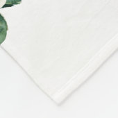 Spring Florals Diamond Baby Milestone Blanket Fleece Deken (Hoek)