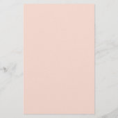 Spring Florals Gold Lijst Baptisme Invitation (Achterkant)