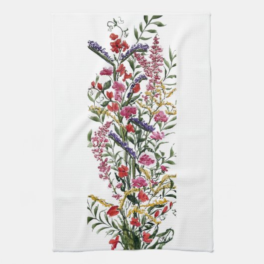 Spring Florals Kitchen Towel Theedoek (Verticaal)