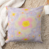 Spring Florals Lila Roze Geel Kussen (Deken)