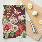 Spring Florals  Theedoek (Quarter Fold)